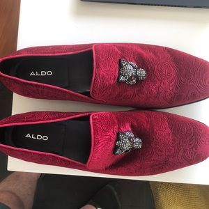 Aldo Asearwen burgundy loafer size 12. Brand new